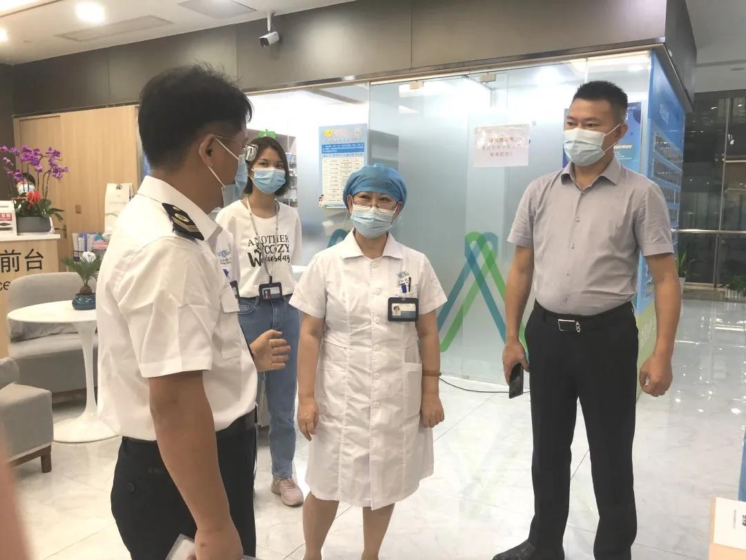 深圳市福田区卫生健康局姚泉百局长带队巡查“深圳市云杉医疗管理有限公司”云杉门诊部疫情防控工作 深圳市福田区卫生健康局姚泉百局长带队巡查“深圳市云杉医疗管理有限公司”云杉门诊部疫情防控工作